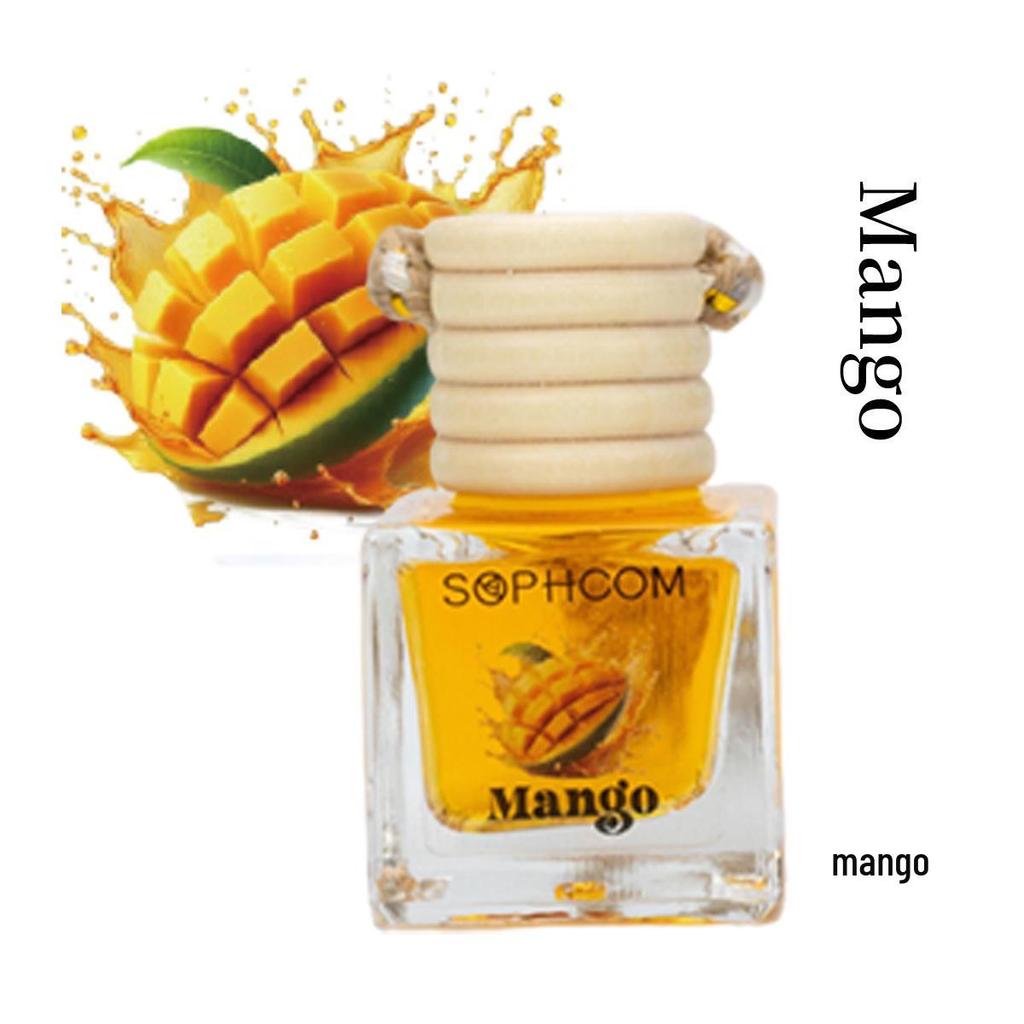 Long-lasting Car Air Freshener Pendant: Essential Oil Hanging Ornament for Interior Decoration