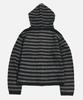VASTIC S / T Knit Zip-Up Hoodie_Black/Gray