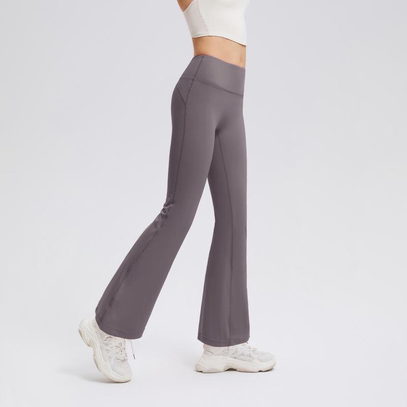 

High-Waisted Yoga Pants: Butt-Lifting and Leg-Lengthening Design, Ideal for Fitness, Weightlifting, Pilates, and Flare Style for All Body Types. Small
