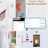 Smart WiFi Door And Window Alarm Sensor, Realtime Smart Door Sensor Sound Alarm, Pool Alarm For Kids Safety, Detector Security Alarm