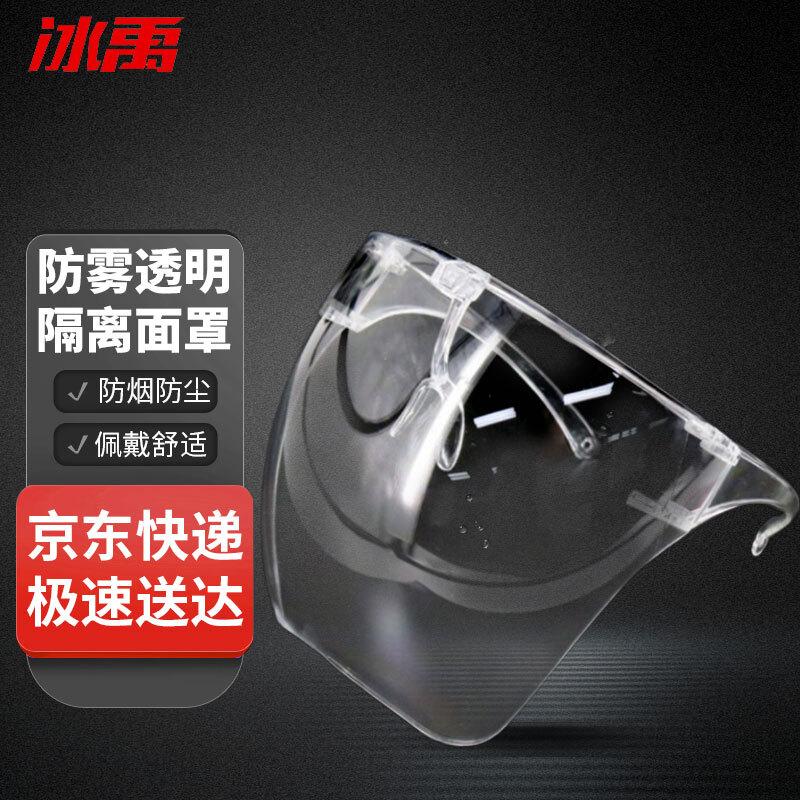 Anti-Fog Transparent Protective Face Shield One Size