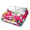 Diddl Happy Birthday Blanket Quality Super Warm  Throw Blanket Winter Child Outdoor Novelty Bedspread