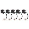 5pcs 110-120db Six-Wire 4-in-1 Wiring Guide 48V-60V Backup Warning Alarm  Electric Tricycle