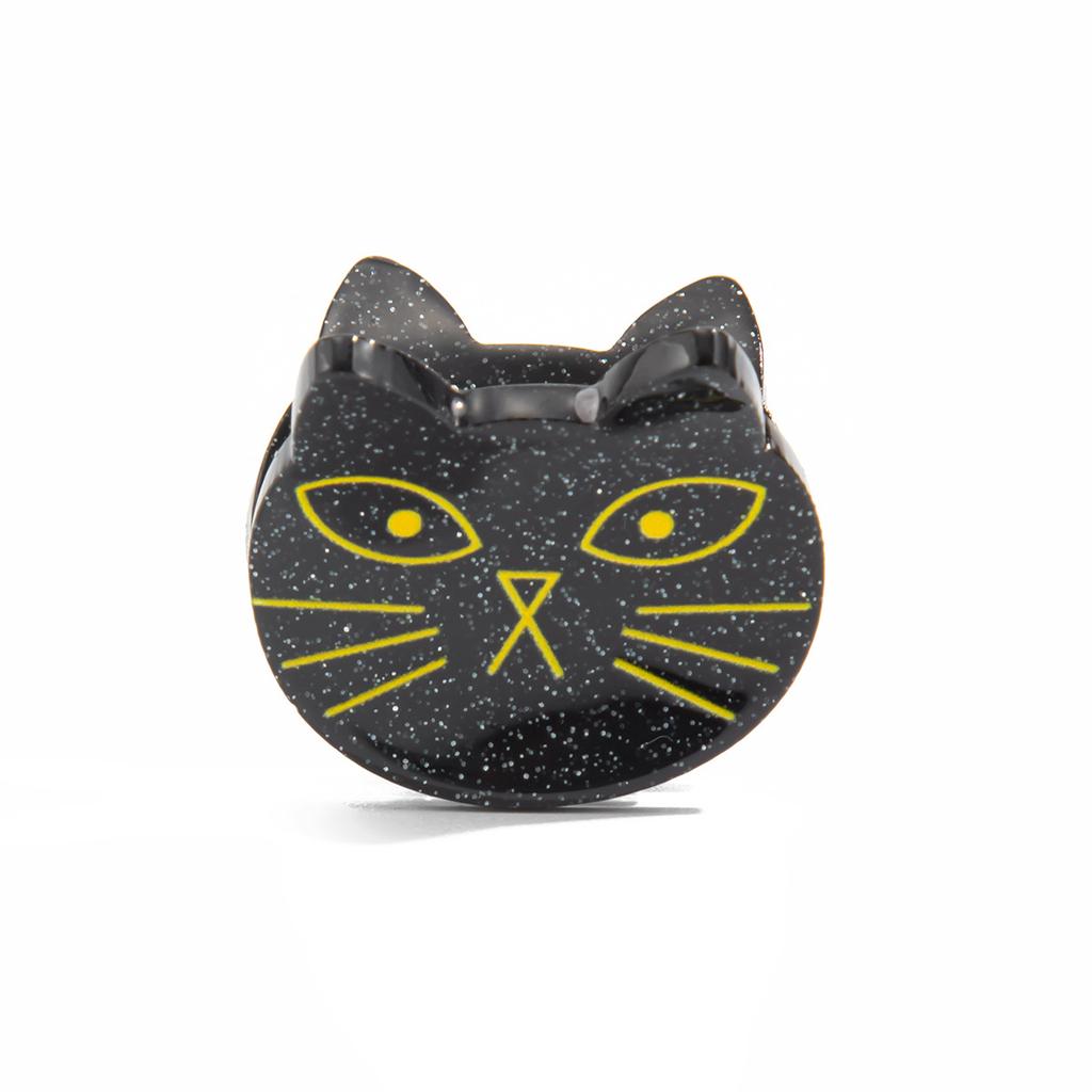 Creative Halloween Bat Pumpkin Spider Small Scratch Clip, Funny Personality Ghost Black Cat Bangs Clip