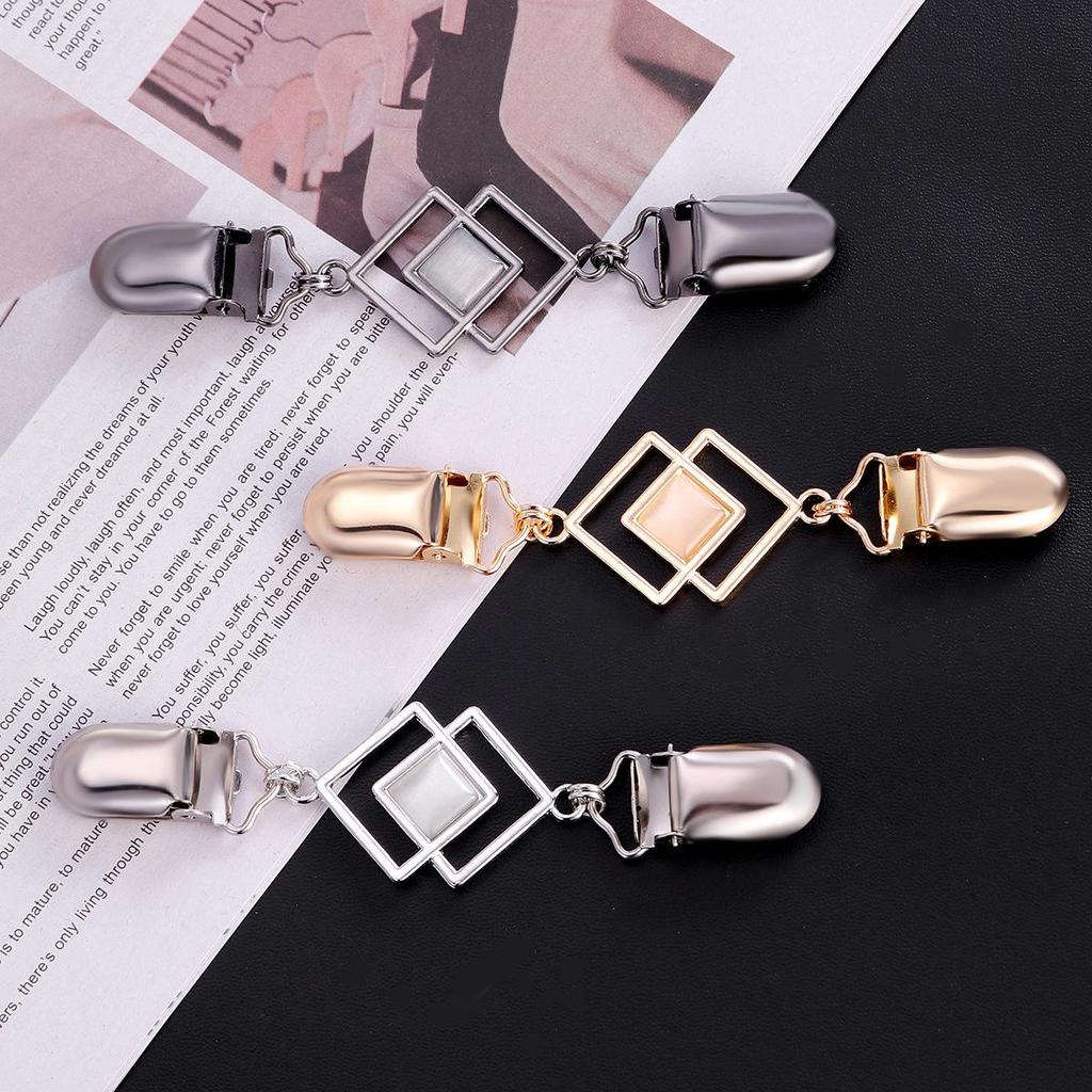 Vintage Cat's Eye Brooch & Shawl Clip for Women