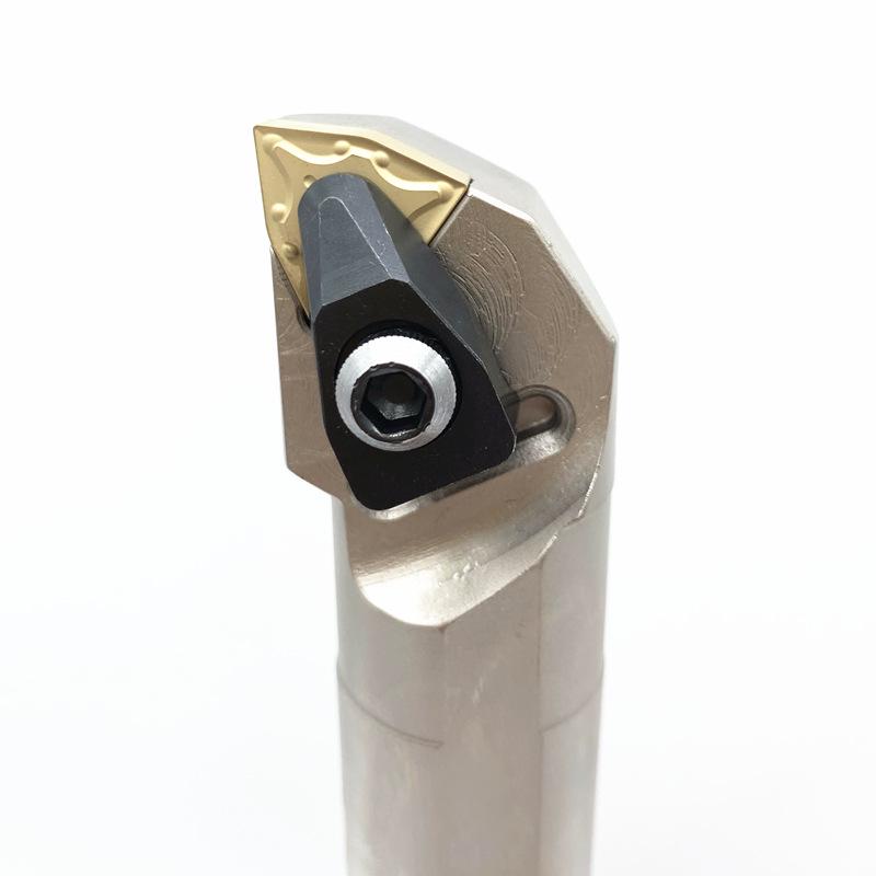Hanstal Precision 95° D-Type S25S/20R-DWLNR08 CNC Boring Tool Holder with Large Pressure Plate for Inner Diameter Turning.