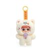 10cm Super Adorable Vinyl Facial Plush Playthings Colorful Doll Faces Surprise Expressions Present Spooky Holiday Present Designed for Children Hang