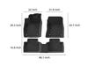Nissan Kicks Floor Mats: TPE Vehicle-Specific Mats for Trunk and Interior - Fits 25 Models, Cross-Border Compatible.