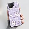 Custodia per Asus ROG Phone 8 Custodia per Telefono ROG 8 Pro Lusso Carino Coniglio Amore Divertente Nero Morbido TPU Silicone Cover Posteriore Protettiva
