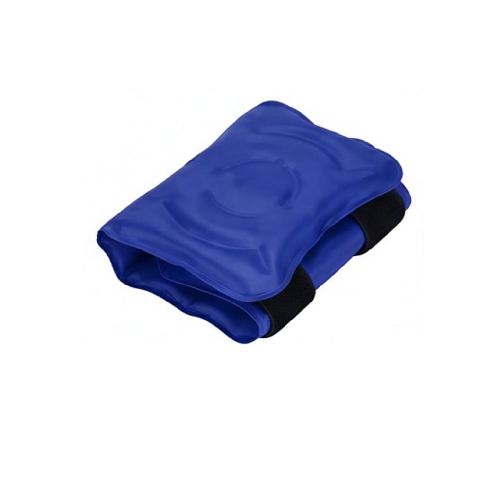 Borsa del Ghiaccio per Ginocchio con Cinturino Regolabile - Fasciatura Compressiva Riutilizzabile Calda e Fredda