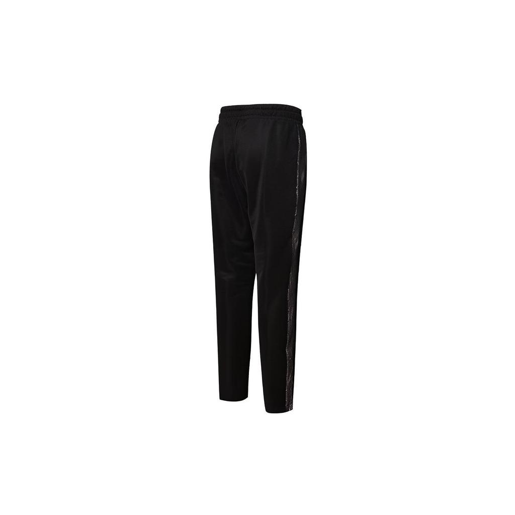 Puma Spliced Drawstring Casual Knit Pants Women Bottoms Black 530309-01