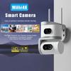 Dual-Screen HD Night Vision Wireless Indoor Camera for Home Monitoring