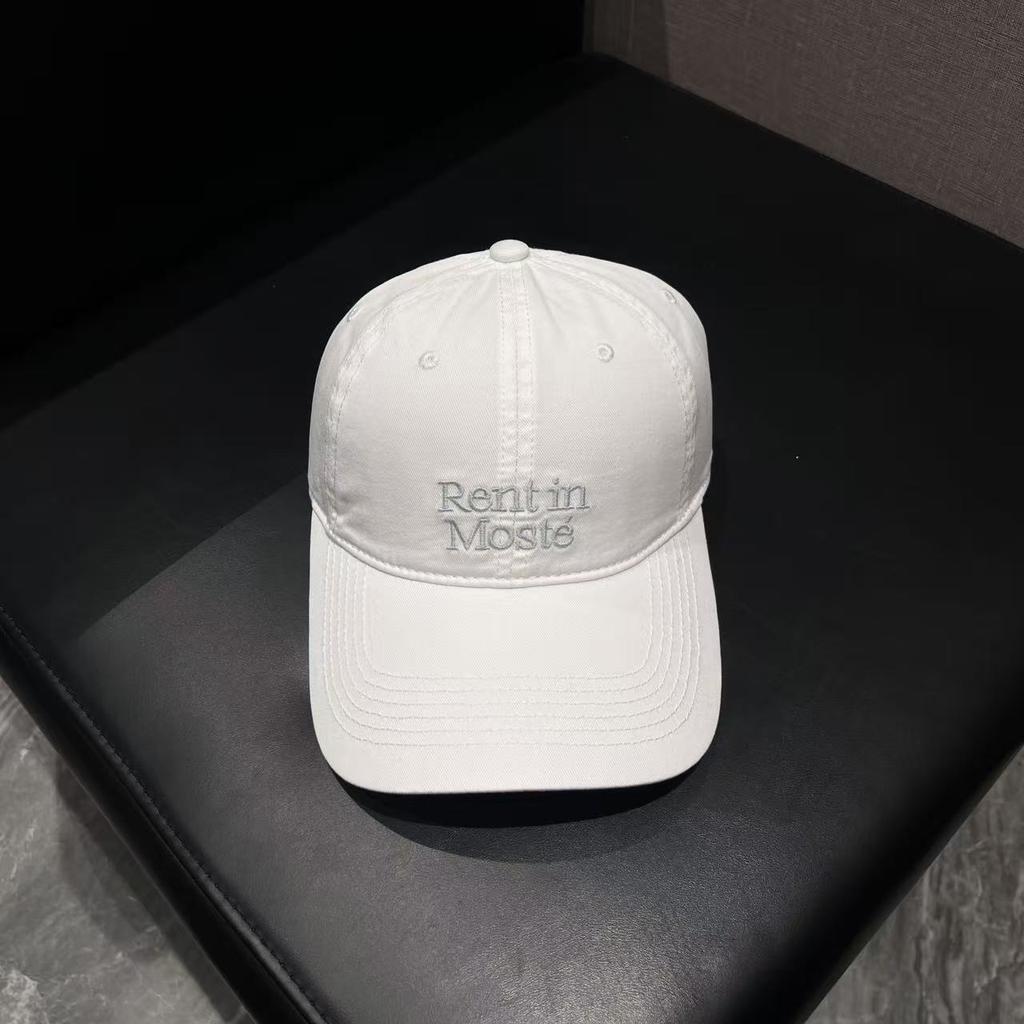 Korean Atmosphere Embroidery Letter Soft Top Baseball Cap Women's Spring New Versatile Face Small Sunshade Cap Men