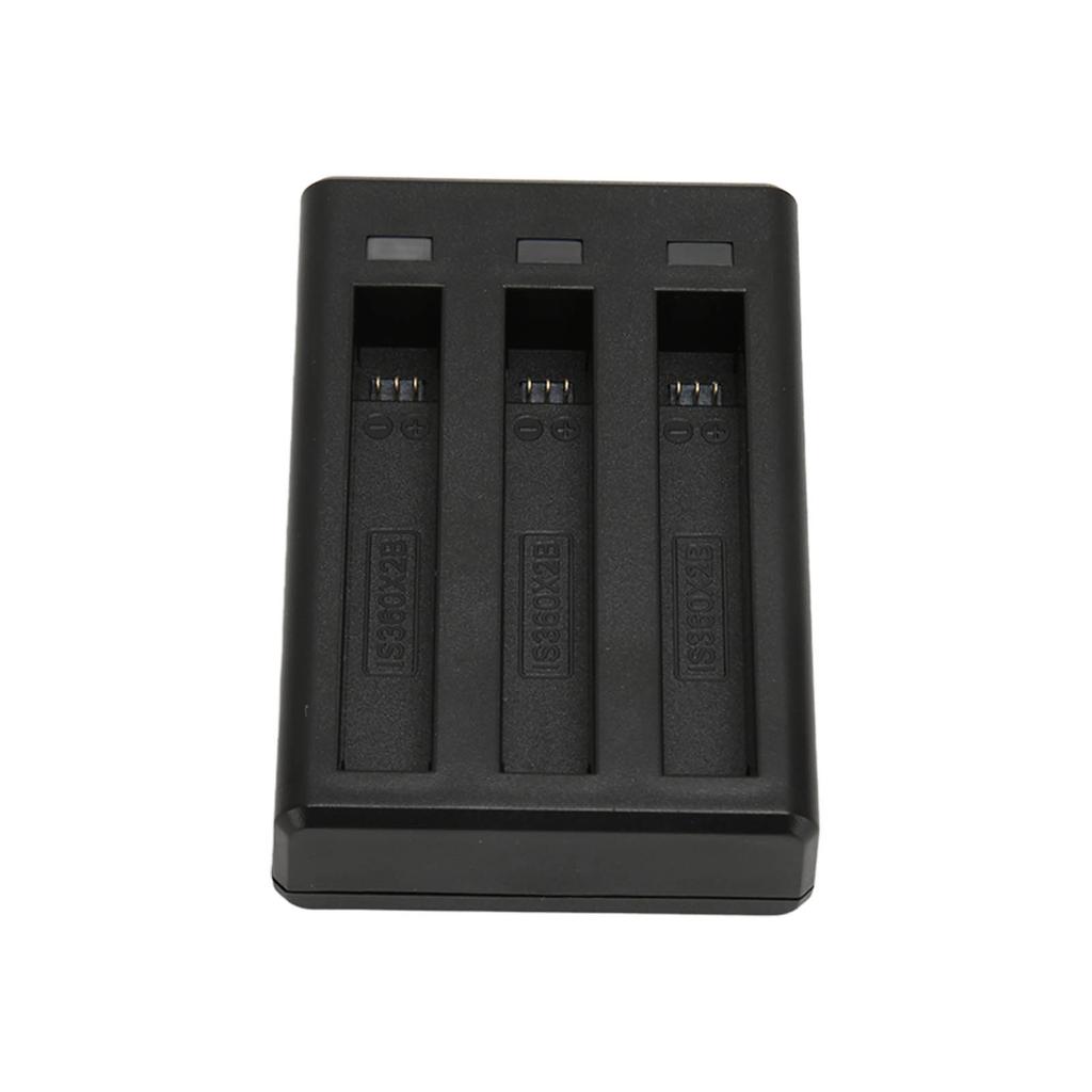 3 Channel Battery Charger Smart Safe Fast Battery Charger Hub with LED Indicator for Insta360 ONE X2 Camera
