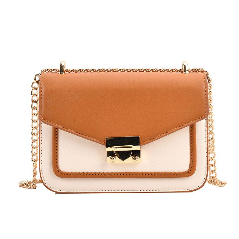 

Ретро сумка женская сумка-мессенджер цепочка женская сумка зима новая трендовая 2025 сумка на плечо женская маленькая сумка универсальная маленькая квадратная сумка коричневый