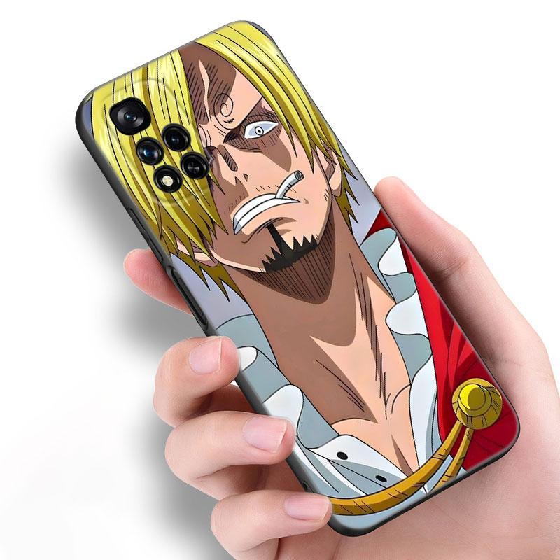 

Аниме One Piece Санджи Черный Силиконовый Чехол Для Телефона Для Xiaomi POCO X3 X4 NFC F5 M3 M4 M6 X5 X6 Pro F3 F4 GT 5G C55 C65 M5 POCO F5 Pro 5G