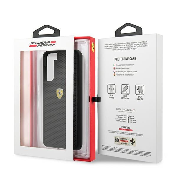 Ferrari Fespehcs21Mbk S21+ G996Czarny/Black Hardcase On Track Perforated
