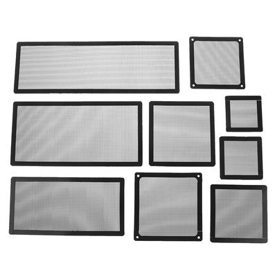 Filtru de praf pentru ventilator de răcire a computerului, plasă anti-praf, capac filtru de praf, plasă de plasă, cadru magnetic, șasiu PC, filtru de praf pentru ventilator de răcire