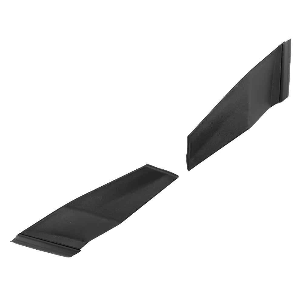 2PCS Black Front Windshield Wiper Side Cowl Cover Trim for Multiple Vehicle Models Wiper Cowl Cover