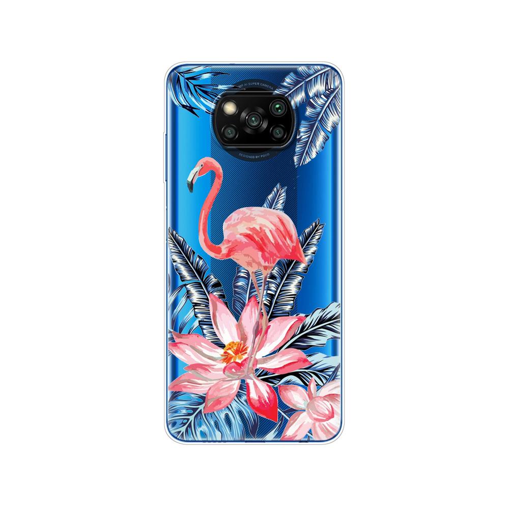 Für Xiaomi Poco X3 NFC-Hülle, weiche Silikonrückseite, für POCO X3 Pro-Hülle, TPU-Stoßfänger für Poco X 3 PocoX3 NFC 6,67 Zoll globale Telefonabdeckung