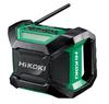 HiKOKI UR18DA(NN) 14.4V/18V Cordless Radio, Compact and Lightweight, with Bluetooth, Compatible with 100V AC, Battery and Charger Sold Separately