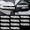 2PCS Vinyl Car Styling Rearview Mirror Sticker Decoration Accessories For Ford Focus Fiesta Shelby Mondeo Fusion Mustang Escape