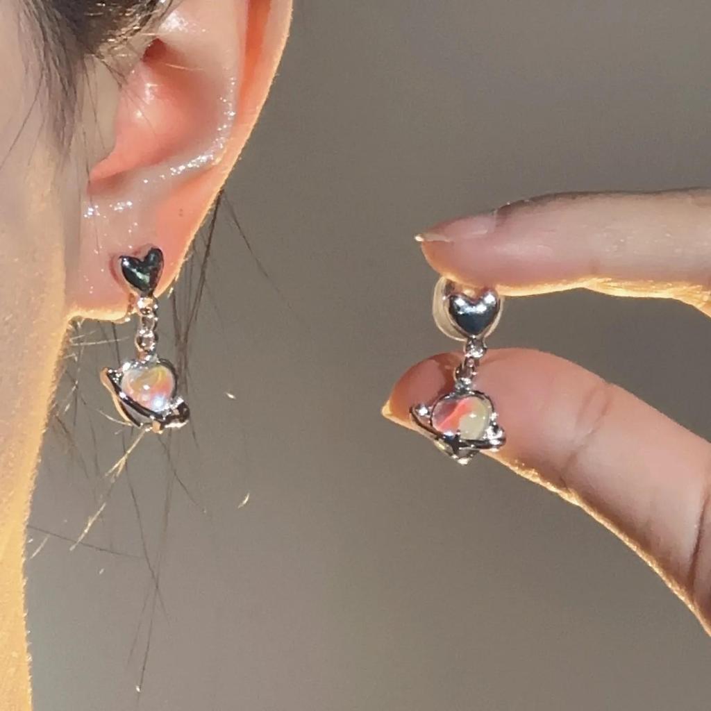 Chic and Unique High-End Mosquito Coil Disc Ear Clips: Sweet, Spicy, Elegant, and Cool Style Earrings