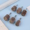 3Pcs 80 Grits Alumina Particles Flap Wheel Sanding Paper Flap Wheel For Removing Rust Deburring Grinding Polishing Flat