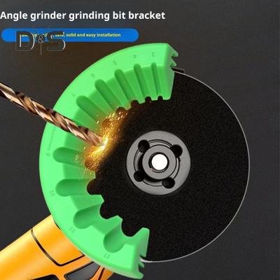 1/2Pcs Drill Bit Grinding Attachment Durable Construction Easy To Use Portable Multipurpose Precision Drill Bit Sharpening Guide Tools