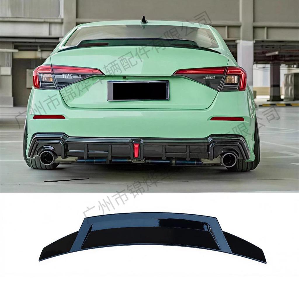 R-Style Rear Spoiler Diffuser for 2021-2024 Honda Civic Sedan 11th Gen