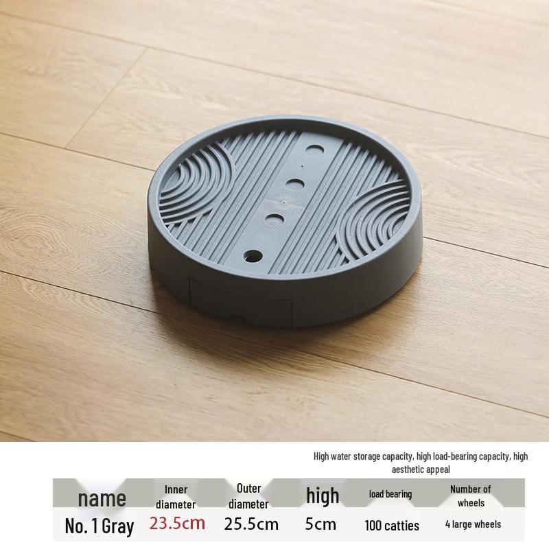 HC Invisible Mobile Flower Pot Tray