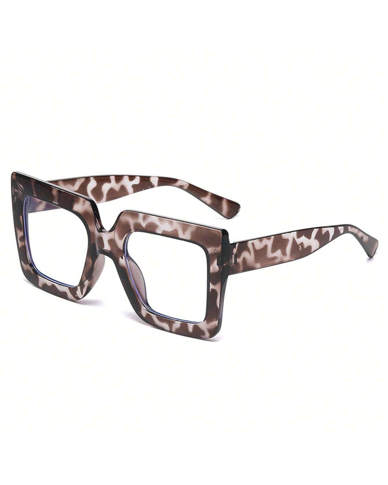

Latest Women Anti Blue Light Glasses Oversized Vintage Glasses Computer Eyewear Full Frame Transparent Eye Protection Eyepiece