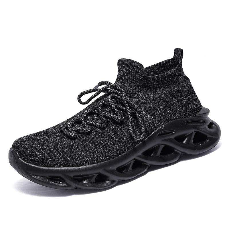 

Mens Walking Shoes Summer New Breathable Lightweight Soft Soled Walking Shoes Daily Outdoor Casual Comfortable Sports Shoes Man 36 чёрный