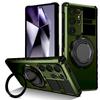 Odporne na wstrząsy etui pancerne do Samsung Galaxy S25 S24 S23 S22 S21 Ultra Plus FE S25Ultra S24Ultra Do ładowania bezprzewodowego Magsafe Pokrowiec