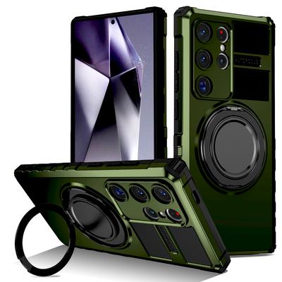Nárazuvzdorné pancéřové pouzdro Pro Samsung Galaxy S25 S24 S23 S22 S21 Ultra Plus FE S25Ultra S24Ultra Pro Magsafe Kryt pro bezdrátové nabíjení