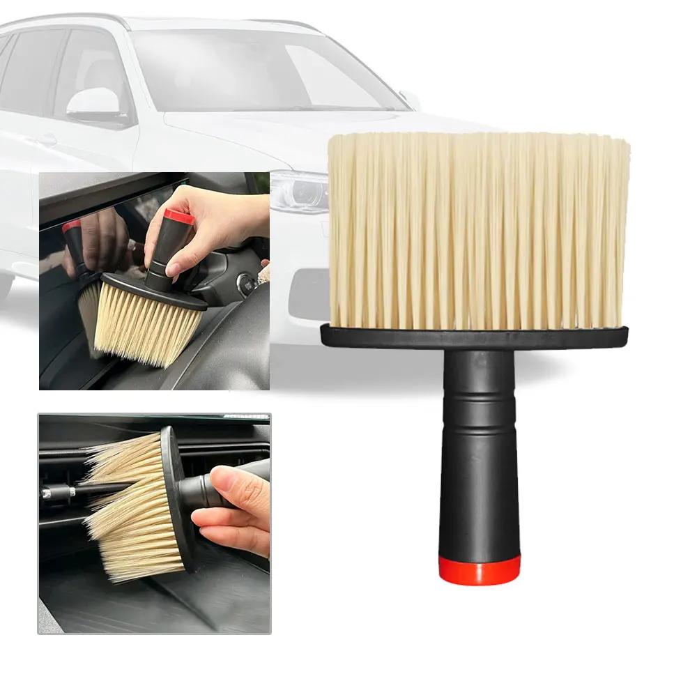 1Pc Car Wash Brush Dust Remover Car Air Conditioner Outlet Dust Removal Brush Soft Bristles Brushes Universal Car Cleaning Tools