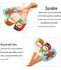 Creative Silicone Spatula with Beech Wood Handle - Perfect for Butter and Cream, Ideal Christmas Gift