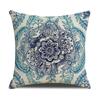 Retro Pattern Printed Cushion Pillow Cover Sofa Side Sleeping Household Products Linen Cushion Geometric Pattern