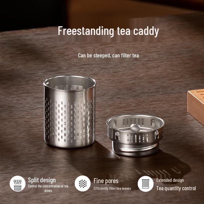 Mijia Double-Layer Glass Tea Infuser Bottle 400mL