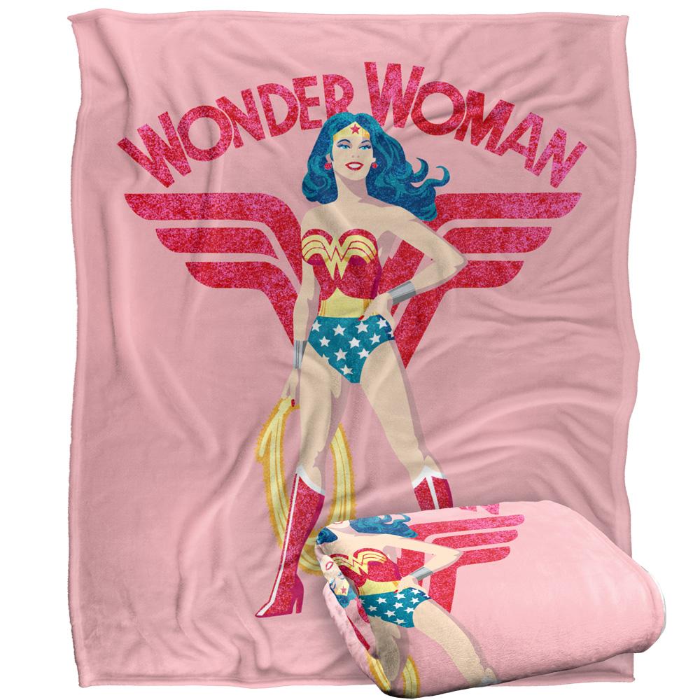 Wonder Woman Hero Stance Blanket