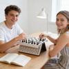 Chess, 3D Printed Chess Book, Book Board Games, Chess Set, Books Design Folding Board Game For Adults, Portable Compact Game Set And Decorat