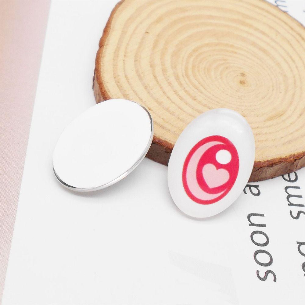 50pcs High Transparency Doll Eyes Accessories Crystal Simulation Glass Eye Patches