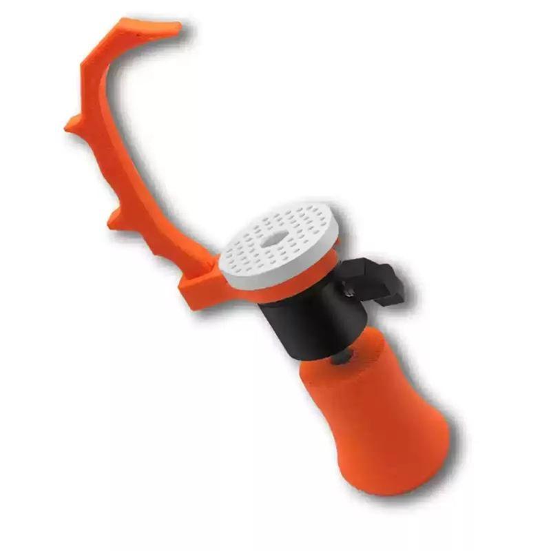 

MS071 Mini Hand-Held Painting Bracket Coloring Tools 360° Rotating Stable For Model Tools Hobby DIY-B61B помаранчевий