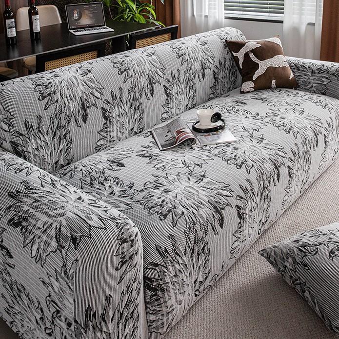 Новый Европейский Ретро Жаккардовый Бархатный Чехол для Дивана Всесезонный Универсальный Полностью Эластичный Универсальный Чехол 90-140cm