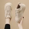 Popular Little White Shoes Autumn Versatile Thick-soled Inner Heightening Board Shoes Sports and Leisure Autumn Women's Shoes