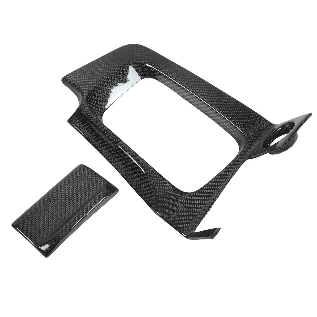 Kryt řadicí páky středové konzoly Rám z pravých uhlíkových vláken Dekor Náhrada pro GTR R34 RHD
