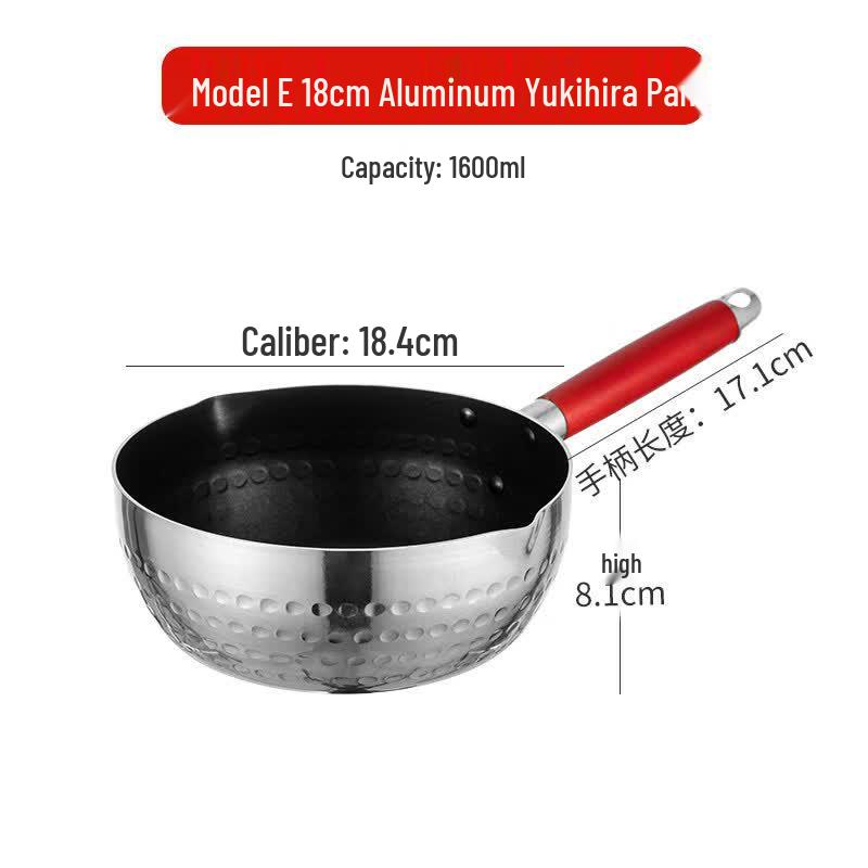 LIEI Aluminum Non-stick Cooking Pot 18CM
