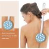 Long Handle Lotion Applicator and Massager Handheld Roll-on Dispenser Back Scrubber  Skin Cream