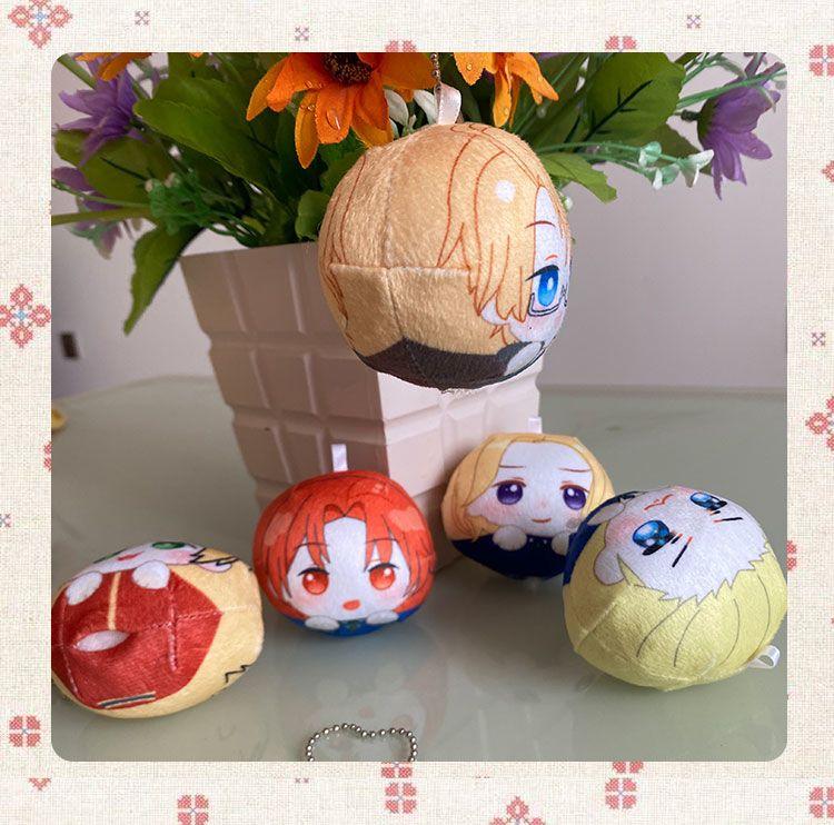 8cm Anime Hetalia Achsenmächte Mini Plüschtier Feliciano Vargas Ivan Braginsky Polandball Niedliches Stofftier Sammlerstück Geschenk