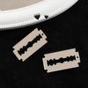 2/3/4Pcs Hair Pins, Gothic Style Razor Design Hairpins, Hair Clips for Bangs Side Hair, Halloween Cosplay Punk